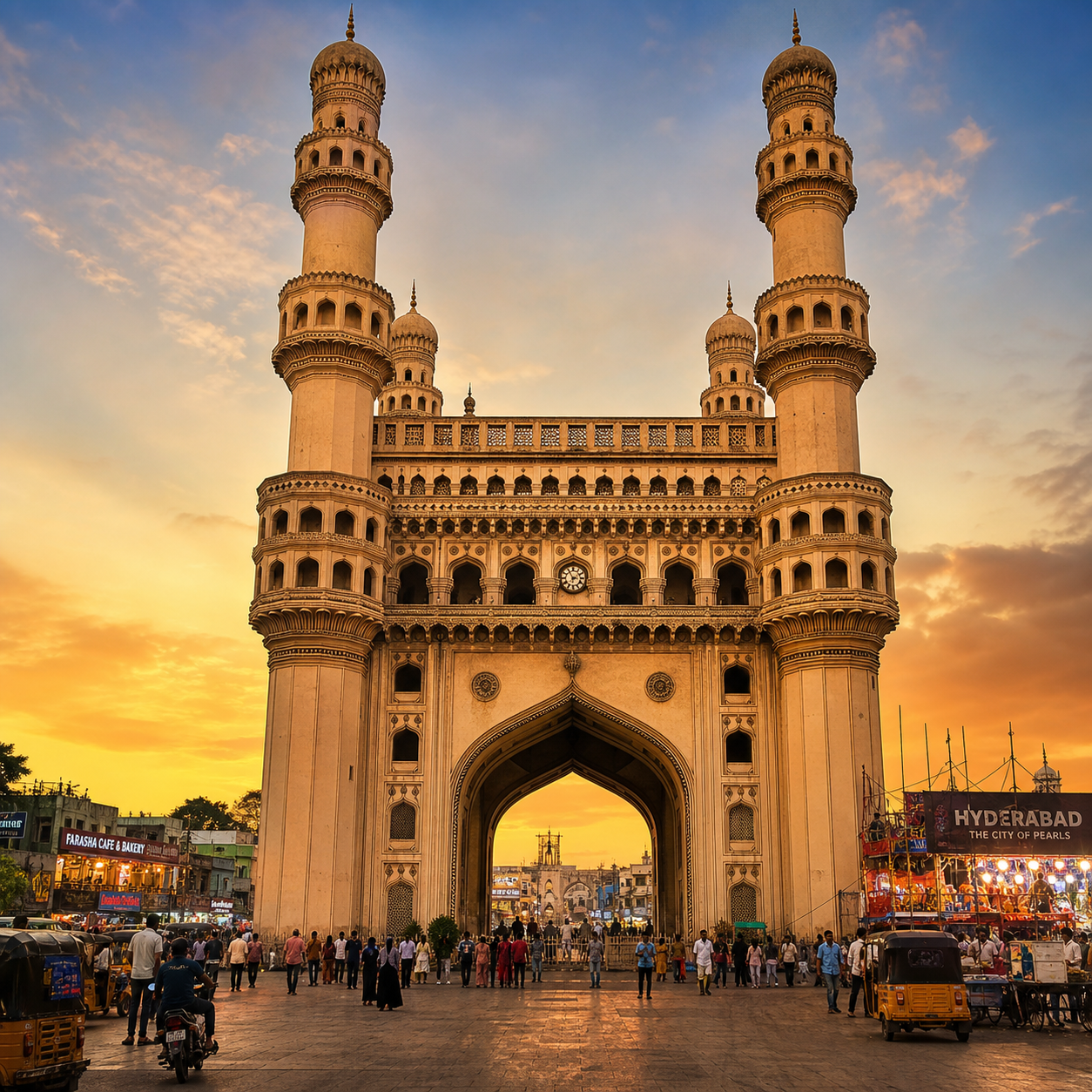 Majestic Charminar Monument, Hyderabad